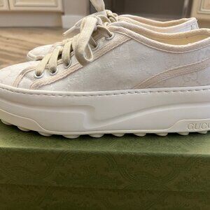 Gucci GG Canvas Tennis Sneakers Women's size 6